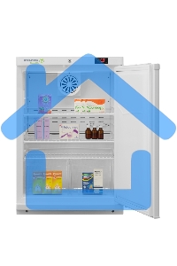 Холодильник фармацевтический Pozis ХФ- 140 серебристый нержавейка, 140 л