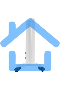 Конвектор MTX CH-1500, белый, 1500 Вт, 20 м2, термостат