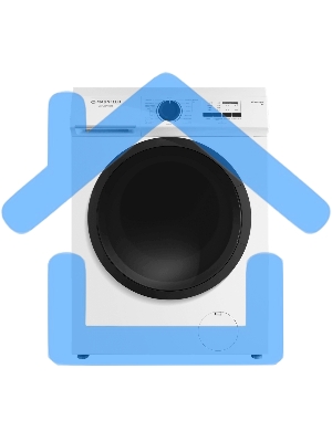 Стиральная машина Maunfeld MFWM127WH052 белый, загрузка фронтальная 7 кг, 1200 об/мин., класс: А+++