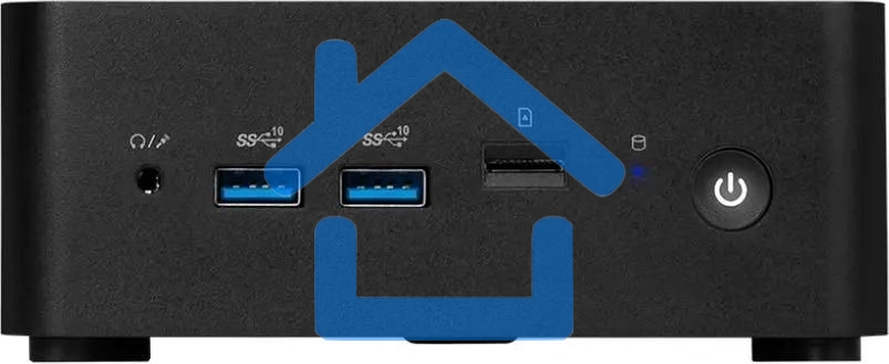 Неттоп MSI Cubi NUC 1M-052BRU Core 5 120U (1.4) Graphics CR noOS GbitEth WiFi BT 120W черный (936-B0B111-080)