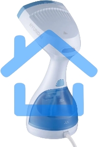 Отпариватель ручной Hyundai H-HS03008 1500Вт белый/голубой