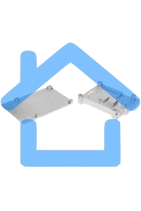 Корпус Qumo Aluminum case with double black fans, Raspberry Pi 4, silver(RS009)