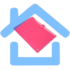 Папка-портфель Deli Rio EB40102 8 отделений, A4 полипропилен 0.6мм, ассорти