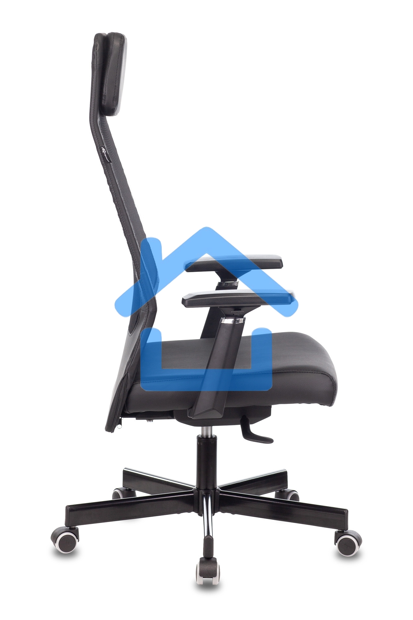 Кресло руководителя Бюрократ T-995/BLACK черный TW-01, искусственная кожа, крестовина металл