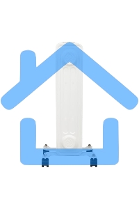 Обогреватель масляный ENGY EN-2211 Modern (11 секций) белый, 2500 Вт, 25 м2, термостат