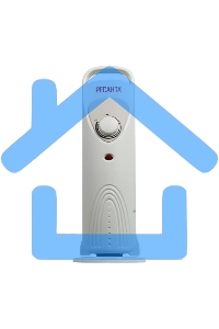 Обогреватель масляный Ресанта ОММ-7Н (7 секций) белый, 700 Вт, 10 м2, термостат 67/3/1