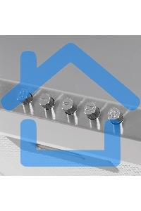 Вытяжка каминная HOMSair Delta 50 нержавеющая сталь, 50 см, 600 куб. м/ч, 47 дБ