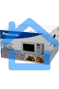 Микроволновая печь Panasonic NN-ST251WZPE белый, 20 л, 800 Вт, переключатели - сенсор