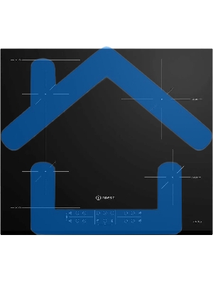 Индукционная варочная панель Indesit IB 41B60 BF, независимая, черный