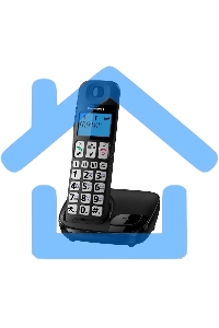 Телефон беспроводной (DECT) Panasonic KX-TGE110UCB черный