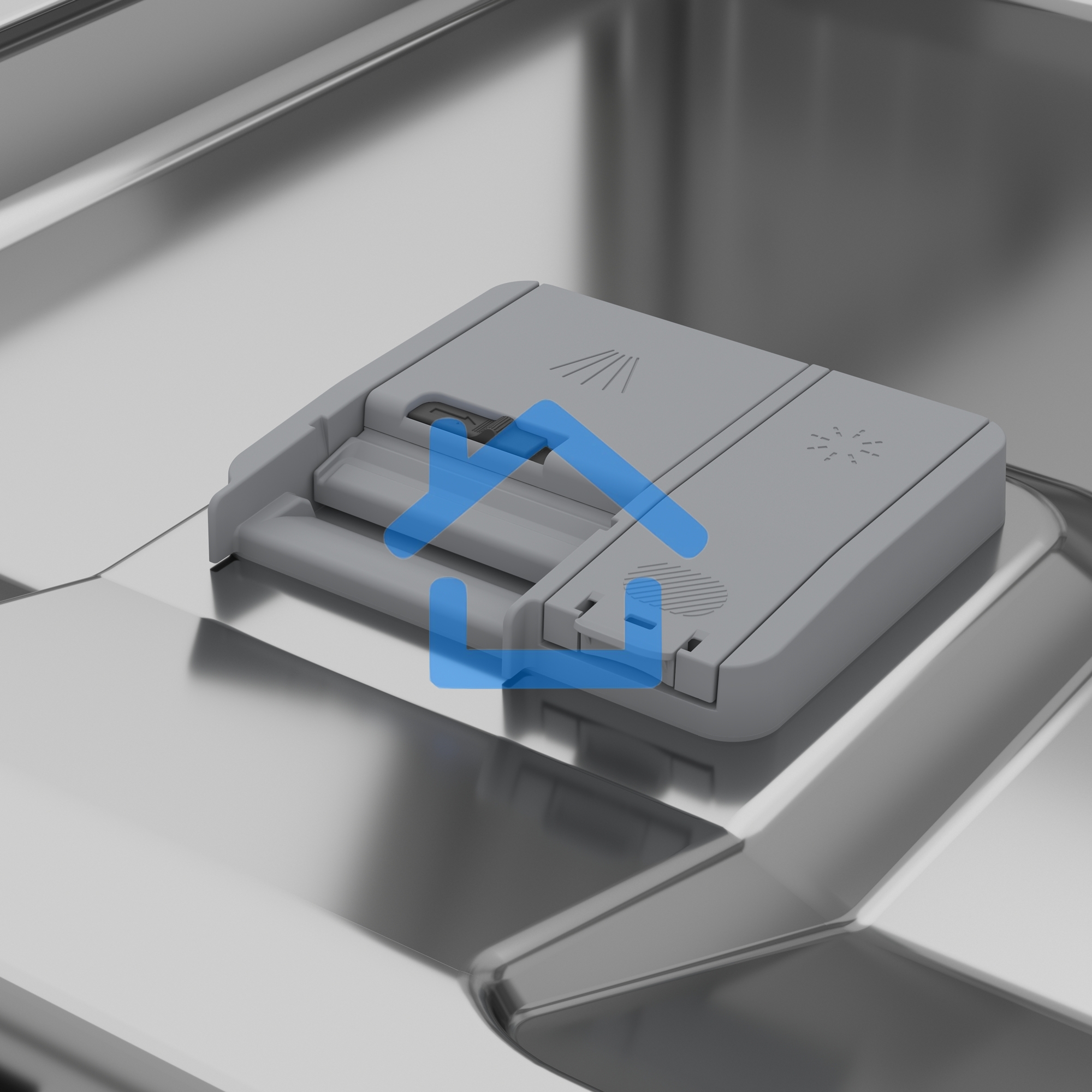 Встраиваемая посудомоечная машина Beko BDIS1W861, белый, 44.8 см, 9 компл., 55 дБ, класс A