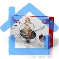 Сотейник с крышкой Zeidan Z-90236