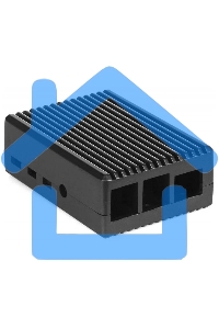 Корпус Qumo, Aluminum Case, Raspberry Pi 4B, Grey(RS018)