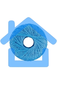 Шпагат полипропиленовый Сибртех 93981 1200 текс, 1,7 мм, L 400 м, Россия, синий