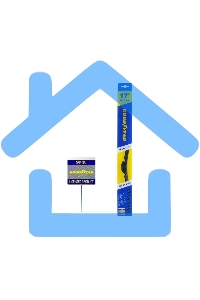 Бескаркасная щетка GOODYEAR GY000437 PREMIUM 17''/43см