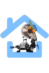 Торцовочная пила ВИХРЬ ПТ-255Л 1700 Вт, 220 В, 5000 об/мин, диск 255х30 мм, пропил 90х130 мм