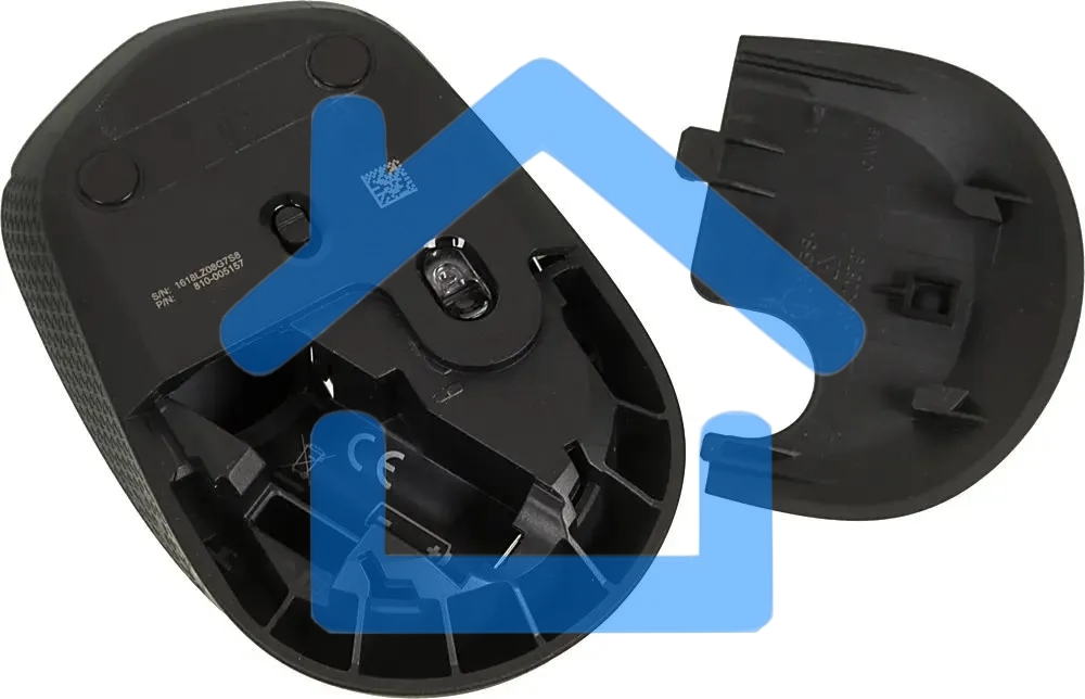 Клавиатура + мышь Logitech MK235 клав:черный мышь:черный USB беспроводная