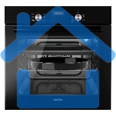 Электрический духовой шкаф Simfer B6EB56024 черный