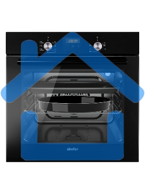 Электрический духовой шкаф Simfer B6EB56024 черный