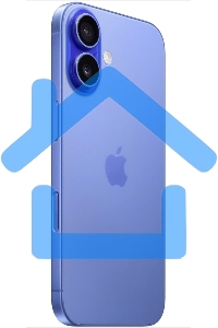 Смартфон Apple iPhone 16, 8/128Gb, ультрамарин