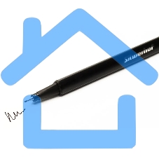 Ручка капиллярная Silwerhof, черные чернила, игловидный пишущий наконечник, линия 0.4мм, треугольная