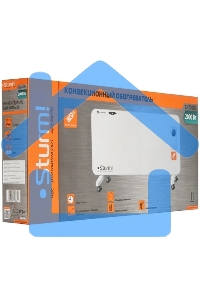 Конвектор Sturm! CH2000D, белый, 2000 Вт, 25 м2, дисплей, электронный термостат