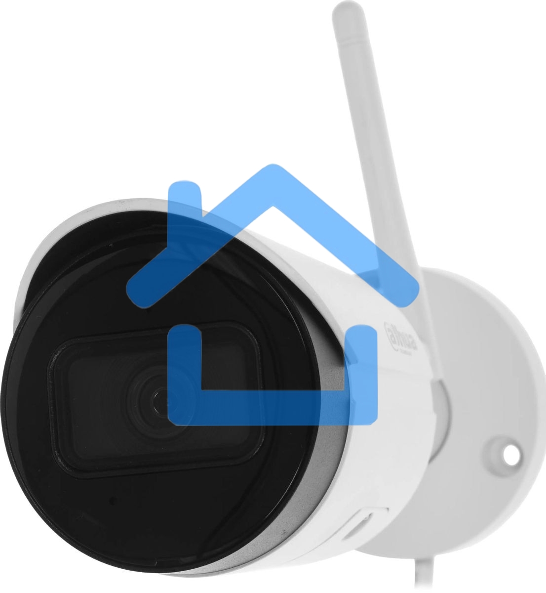 Камера видеонаблюдения IP Dahua DH-IPC-HFW1430DSP-SAW-0360B Wi-Fi 2.8-3.6мм цв. корп.:белый/черный