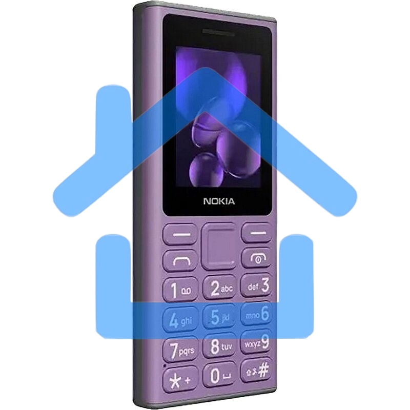 Мобильный телефон NOKIA 108 TA-1627 DS, EAC, фиолетовый