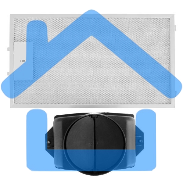 Вытяжка наклонная KRONA Irma 600 черный/серебристый, 59.6 см, 863 куб. м/ч, 53 дБ