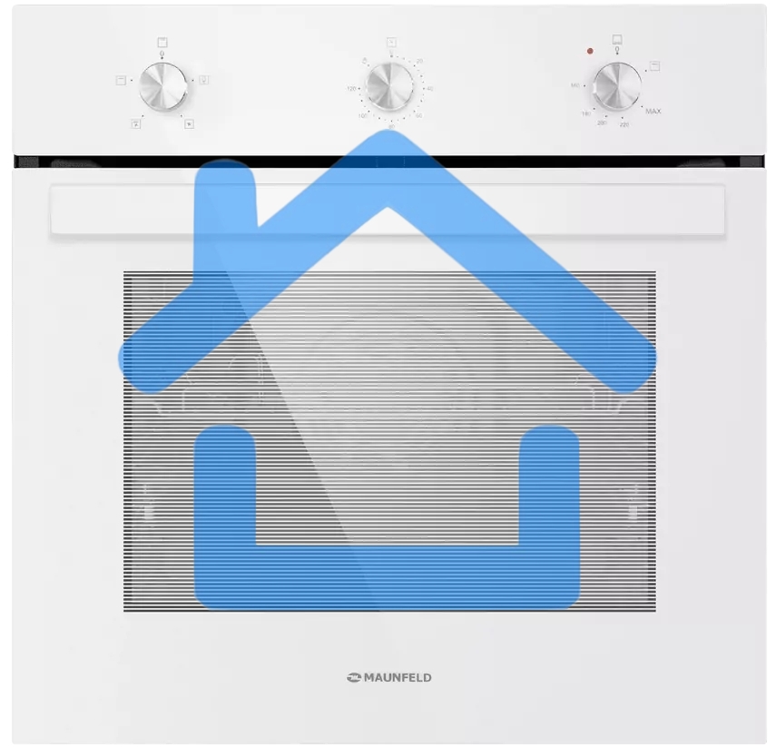Шкаф духовой газоэлектрический Maunfeld EOGC604W Slim