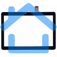 Сенсорное стекло (тачскрин) TurboPad 1016 4G, черное