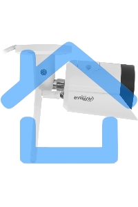 Камера видеонаблюдения IP Dahua DH-IPC-HFW1430DSP-SAW-0360B Wi-Fi 2.8-3.6мм цв. корп.:белый/черный