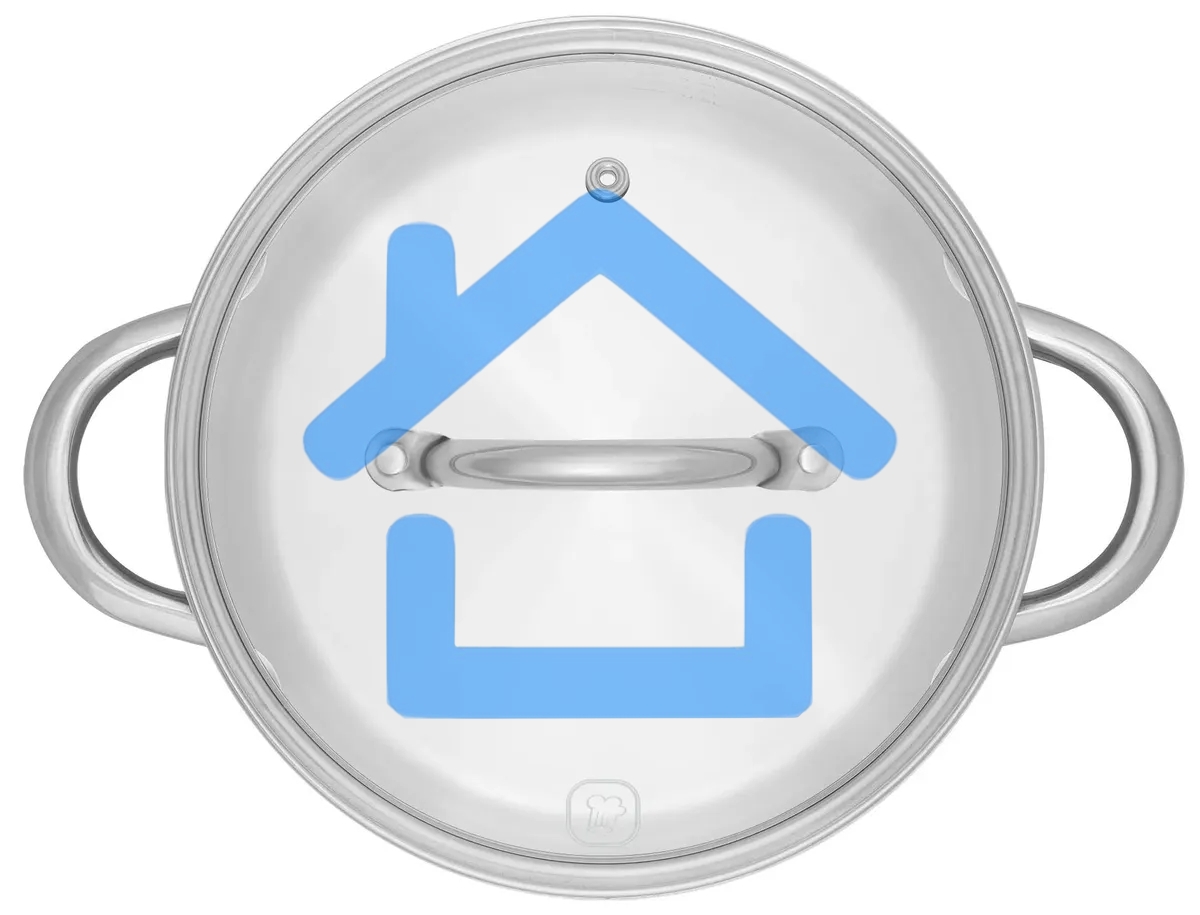 Кастрюля Rondell Point RDS-1310 2 л. d=18 см с крышкой, нержавеющая сталь 18/10