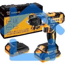 Дрель-шуруповерт Deko DKCD20FU-Li 063-4149, Аккумуляторная, 20В, Кейс