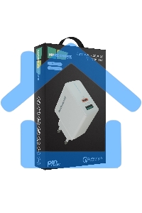 Зарядное устройство MORE CHOICE NC61 СЗУ 1USB+1USB-C 3.0A PD 20W+QC3.0 быстрая зарядка белый