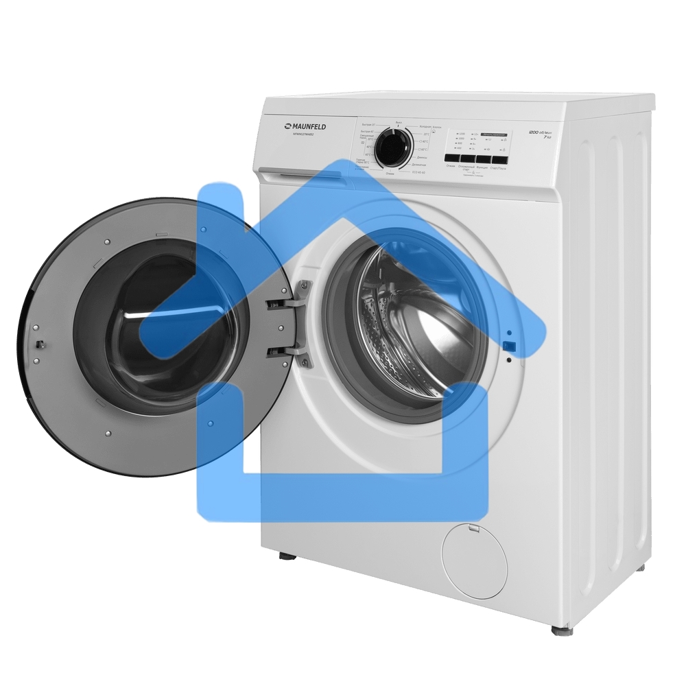 Стиральная машина Maunfeld MFWM127WH052 белый, загрузка фронтальная 7 кг, 1200 об/мин., класс: А+++