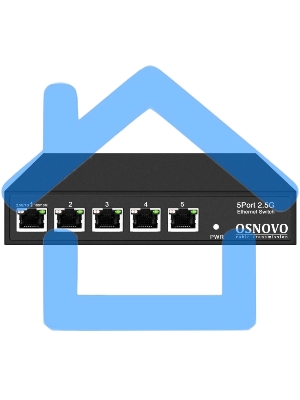 Коммутатор Osnovo SW-5D-1(60W) неуправляемый