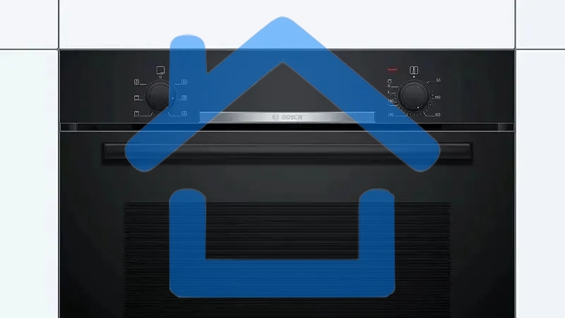 Духовой шкаф электрический Bosch HBA530BB0S черный/серебристый