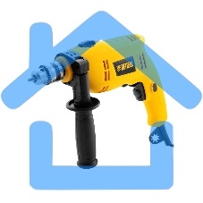 Дрель ударная Denzel ID-550 550 Вт 0-2900 об/мин 464000 уд/мин 26302