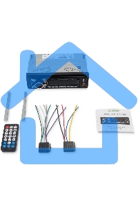 Автомагнитола Digma MCP-227B 1DIN 2x45Вт v5.0 USB 2.0 AUX 2 ПДУ