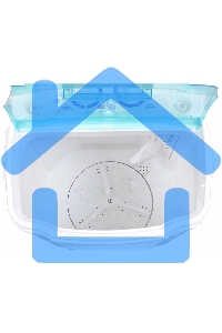 Стиральная машина Renova WS-30ЕT белый, загрузка вертикальная3 кг, без отжима, класс: А+