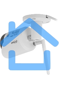 Камера видеонаблюдения IP Dahua DH-IPC-HFW1430DSP-SAW-0360B Wi-Fi 2.8-3.6мм цв. корп.:белый/черный