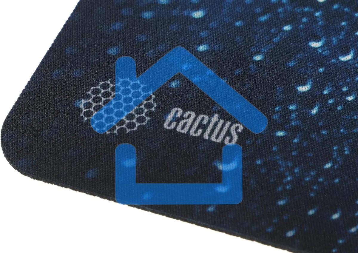 Коврик для мыши Cactus Water Drops 220x180x2мм (CS-MPC-P05XS)