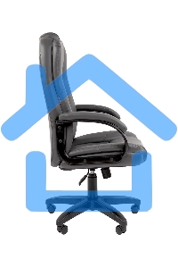 Кресло офисное Chairman 600LT Россия чер.пласт экопремиум черный (7158667)