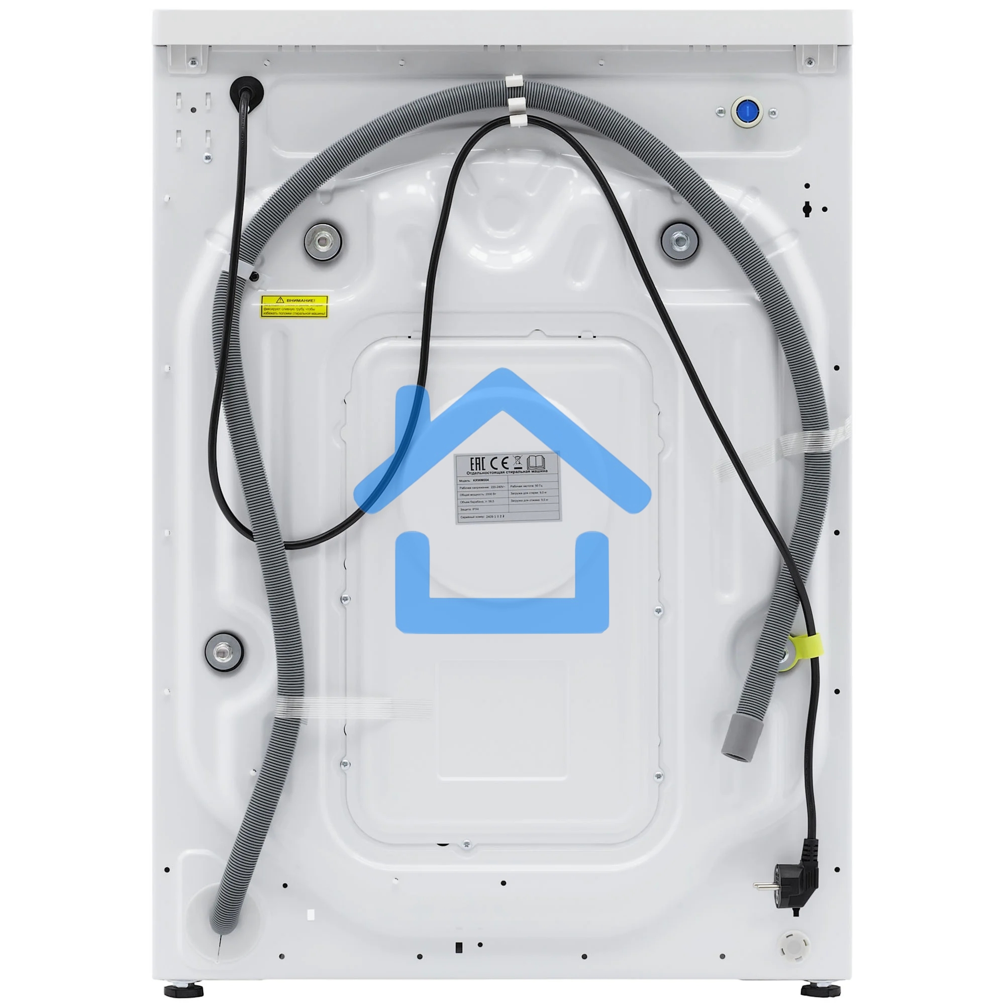 Стиральная машина KRONA RHENE MAX белый 1400 9K WM белый, загрузка фронтальная 9 кг, 1400 об/мин, класс: A+++