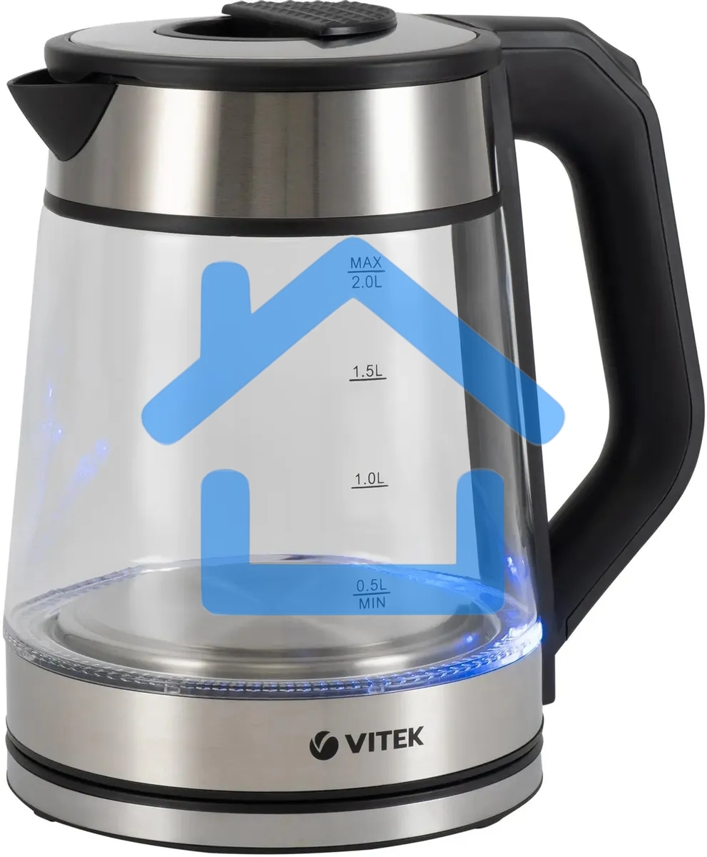 Чайник Vitek VT-1176 черный 2200W 1.7л