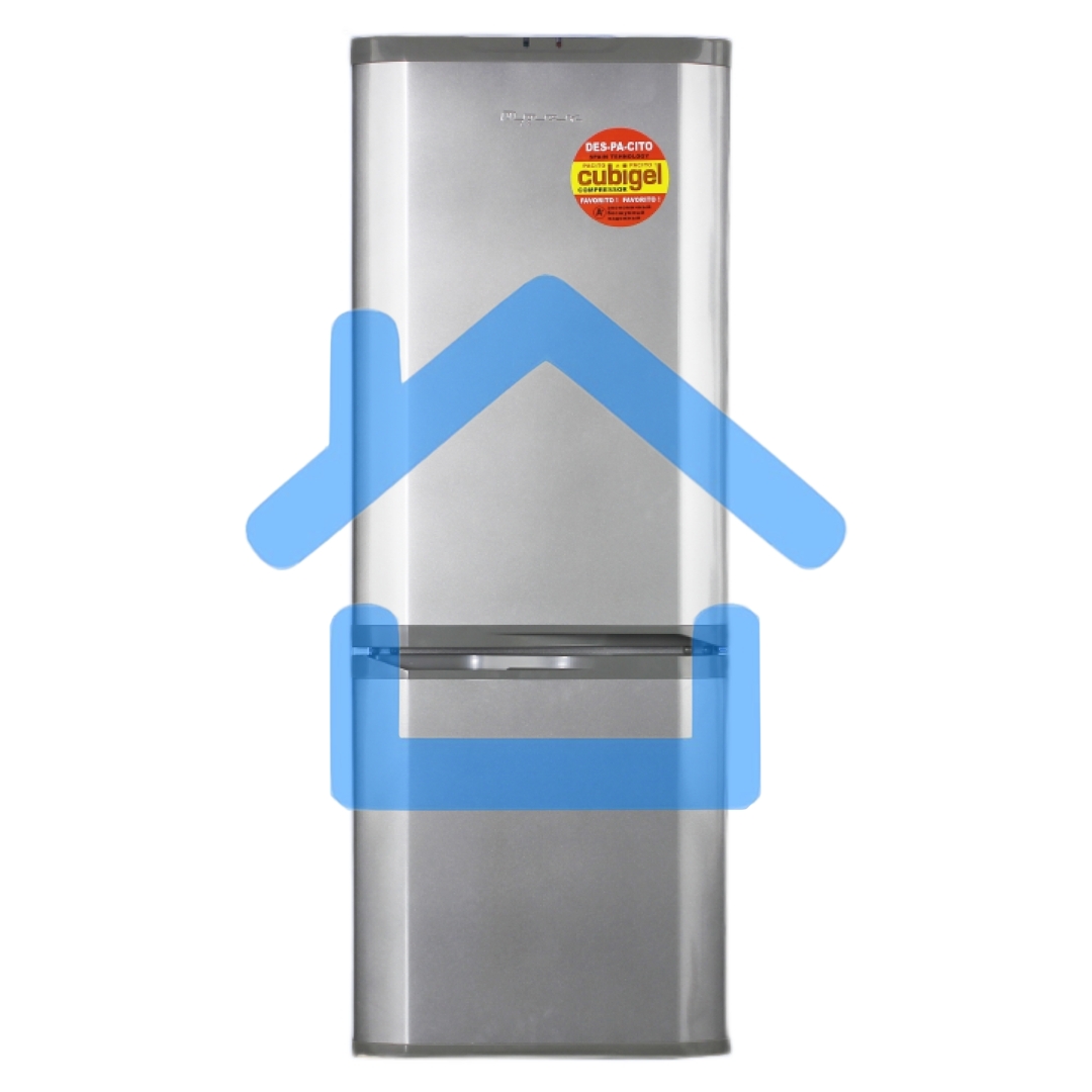 Холодильник ОРСК 171 MI металлик двухкамерный 200/110л морозилка снизу