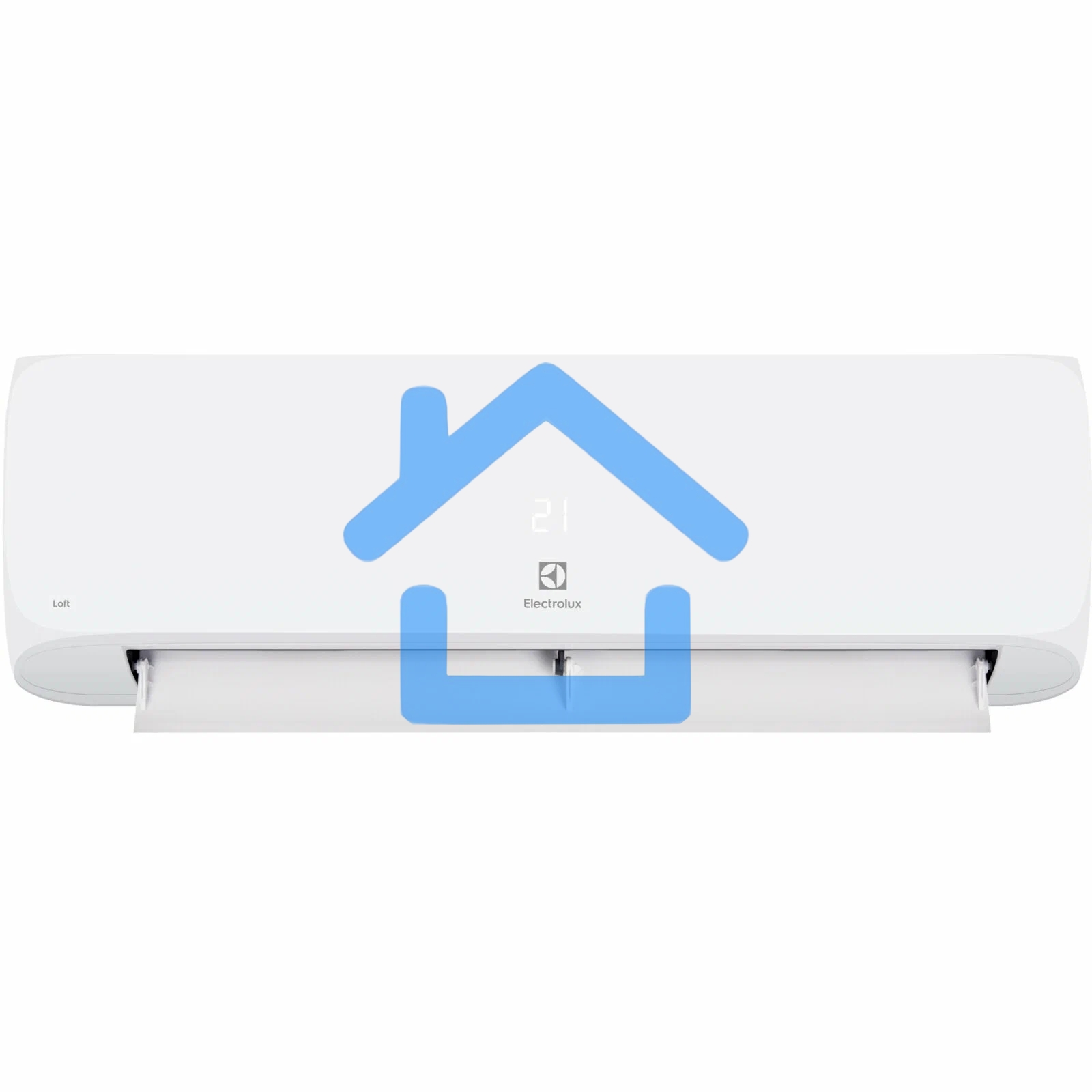 Кондиционер сплит-система Electrolux Loft EACS-12HAL/N8 12000 BTU, 30 м², 28 дБ, охлаждение, обогрев, белый