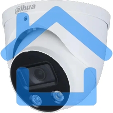 Камера видеонаблюдения IP Dahua DH-IPC-HDW3449HP-AS-PV-0360B-S5 3.6-3.6мм цв. корп.:белый/черный (DH-IPC-HDW3449HP-AS-PV-0360B)