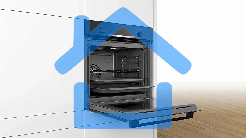 Духовой шкаф электрический Bosch HBA530BB0S черный/серебристый